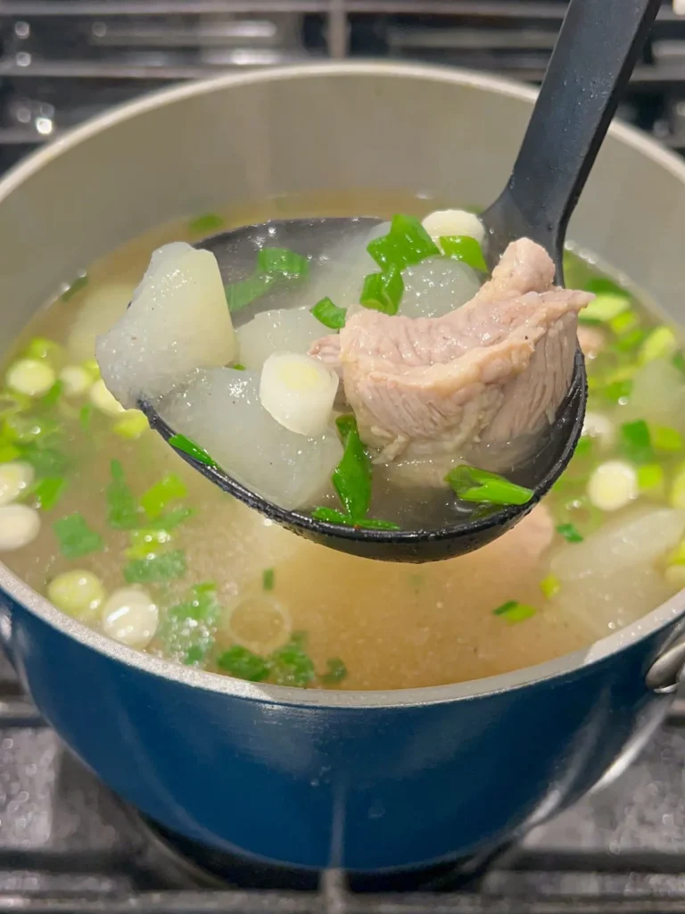 Vietnamese Winter Melon Soup (Canh Bí Sườn)