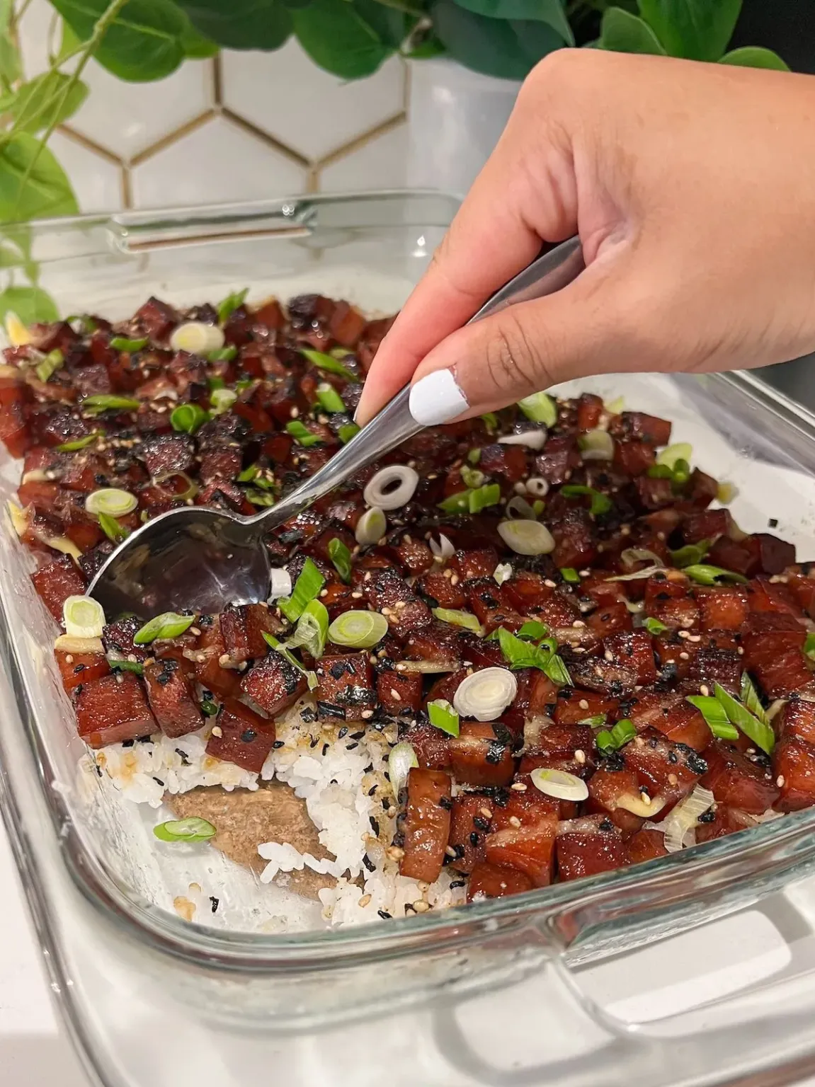 spam musubi bake
