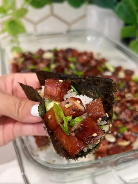 Spam Musubi Bake