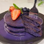 How to Make Ube Pancakes with Ube Coconut Sauce