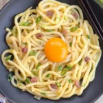 Udon Carbonara: Easy Japanese Twist on an Italian Classic
