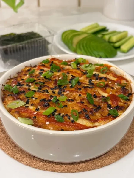 Tuna Sushi Bake For One