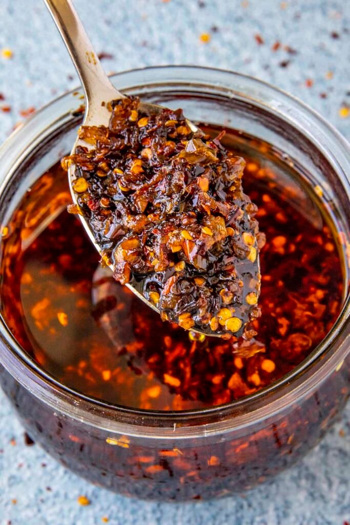 Chili Crisp Recipe (Crunchy Shallot & Garlic Chili Oil)