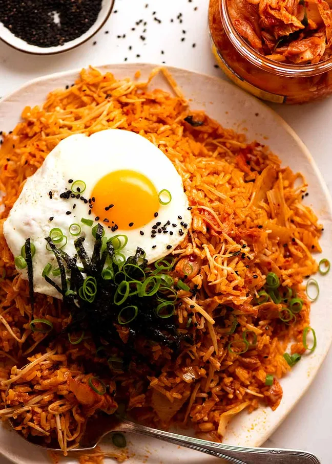 Kimchi Spam Fried Rice