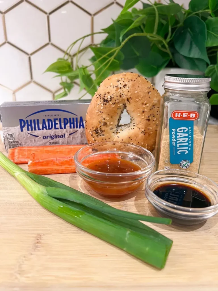 Crab Rangoon Bagel
