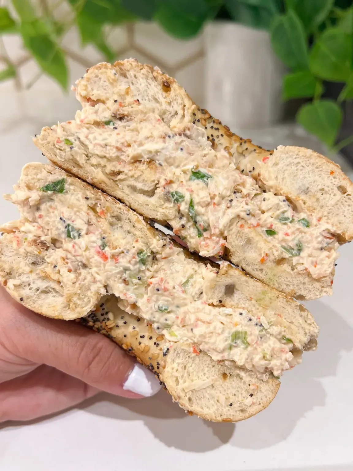 Crab Rangoon Bagel Hack That’s Going Viral!