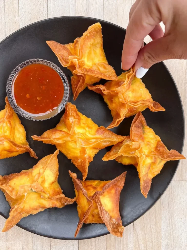 Crispy & Creamy Crab Rangoon Recipe