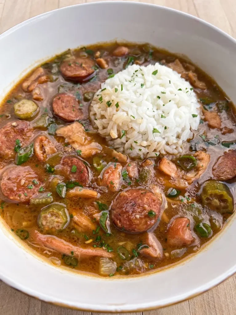 Chicken and Sausage Gumbo
