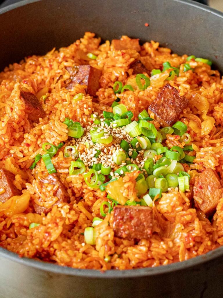 Kimchi Spam Fried Rice