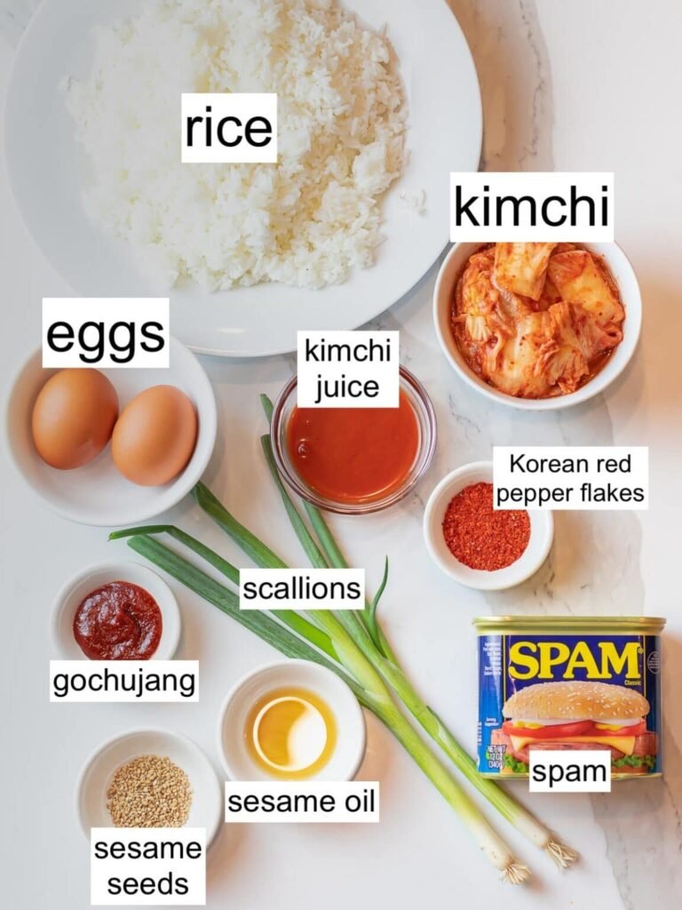 Kimchi Spam Fried Rice