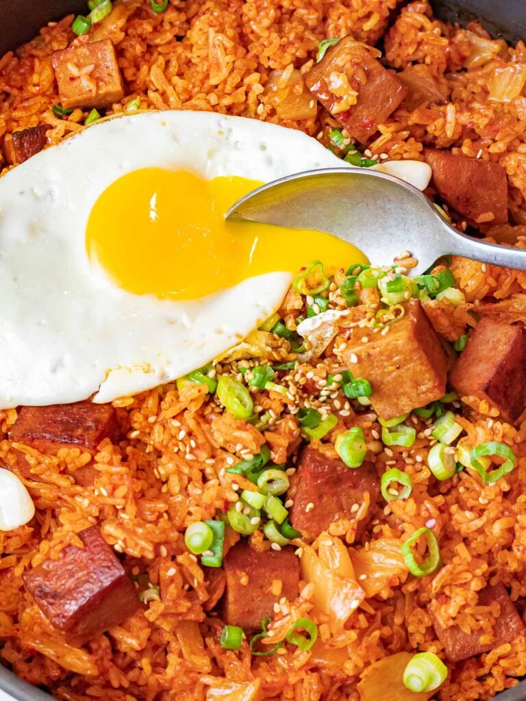 Kimchi Spam Fried Rice