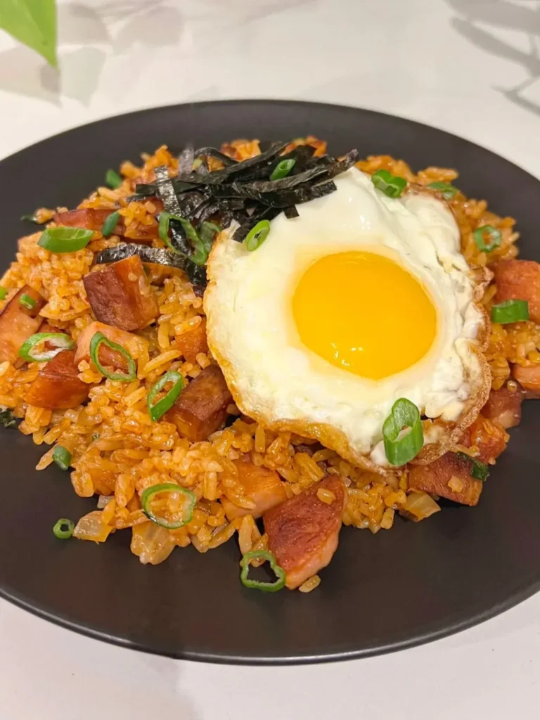 Kimchi Spam Fried Rice