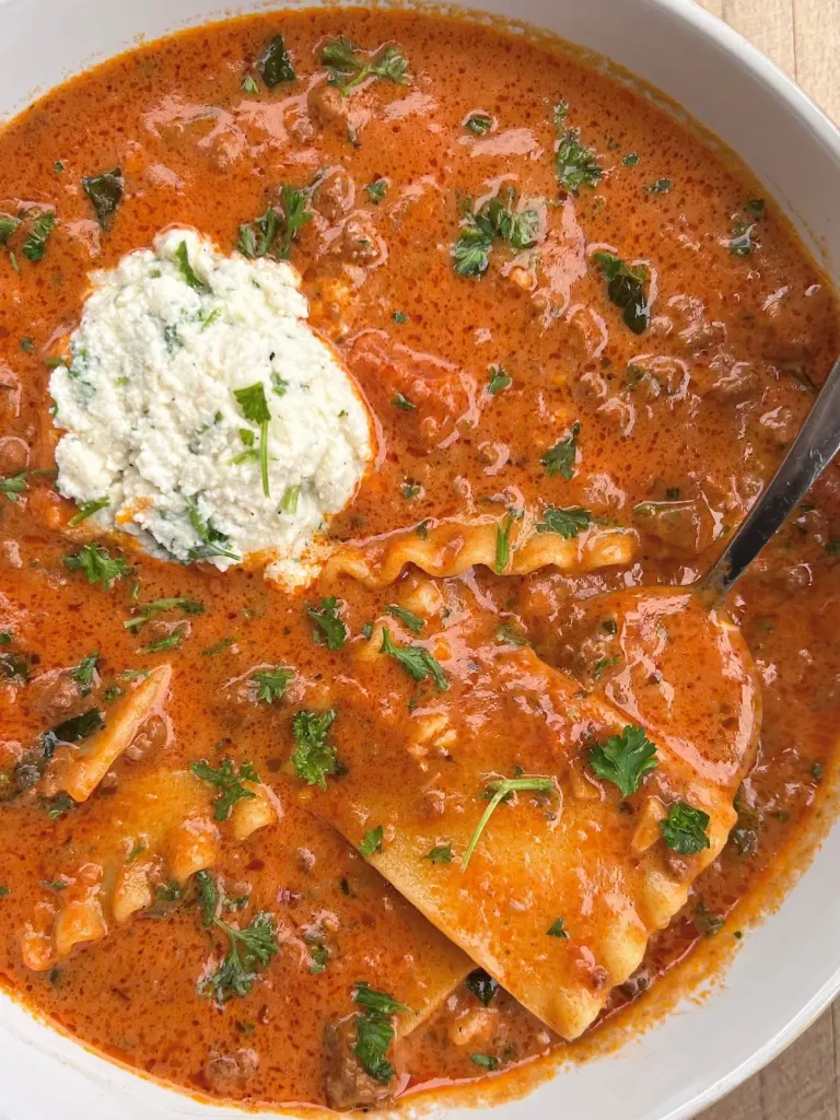 lasagna soup recipe