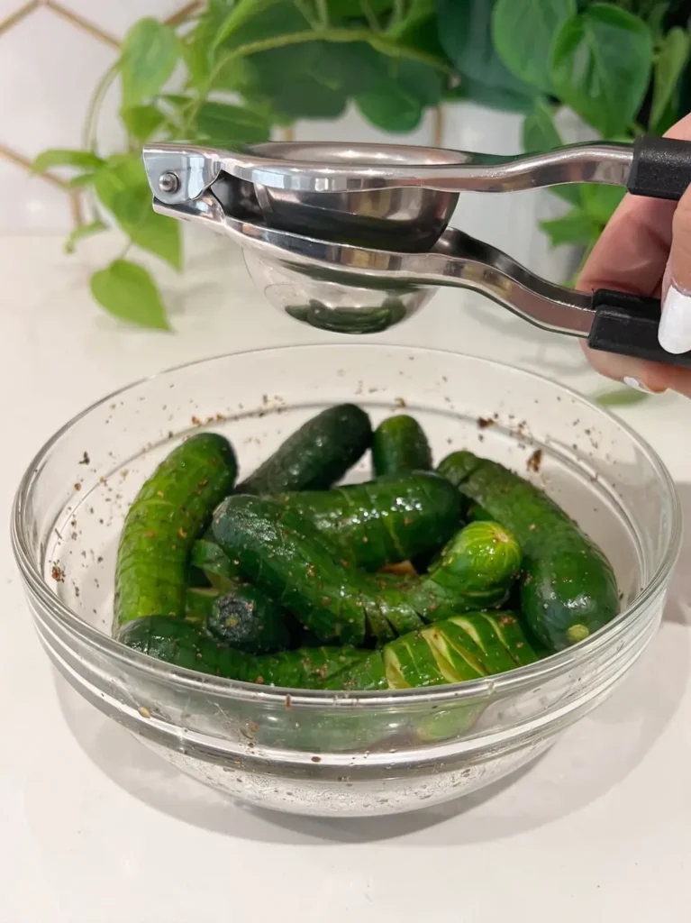 Mexican Cucumber Spirals