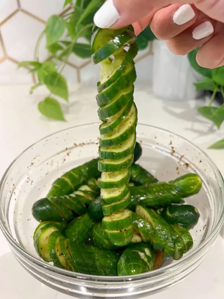 Mexican Cucumber Spirals