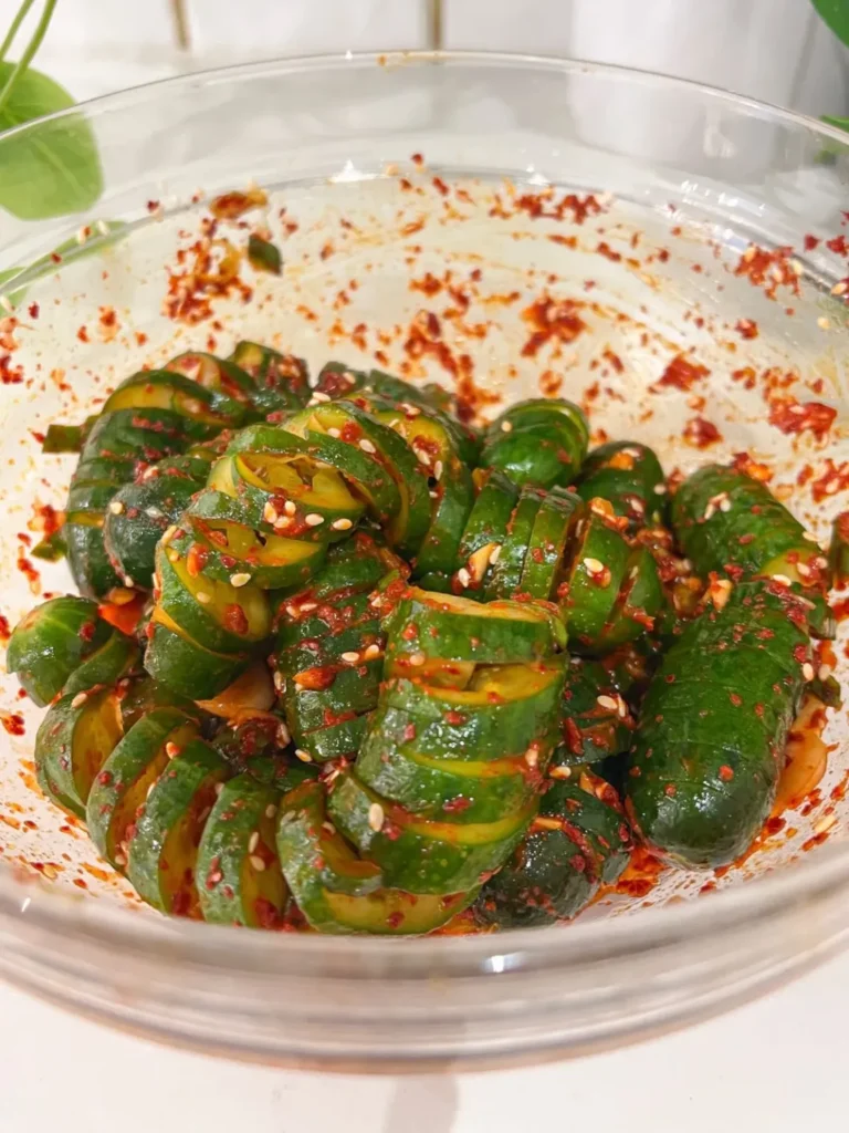 Spiral Cucumber Salad