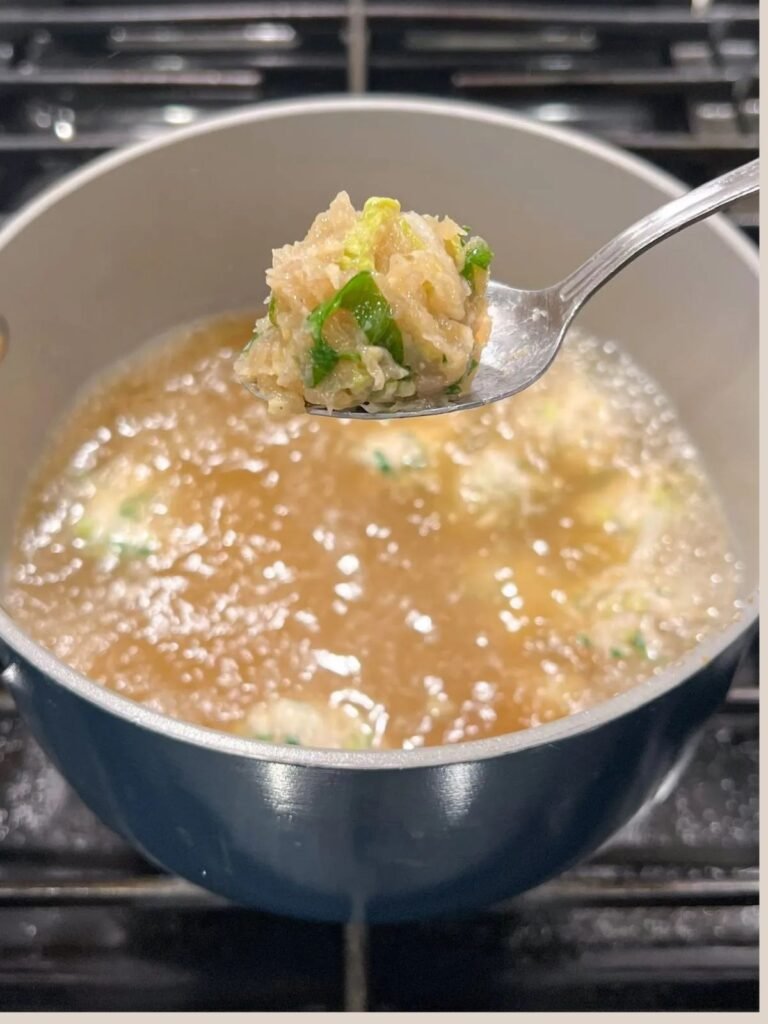 Cook Bok Choy & Wonton Wrappers