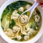 Deconstructed Wonton Soup