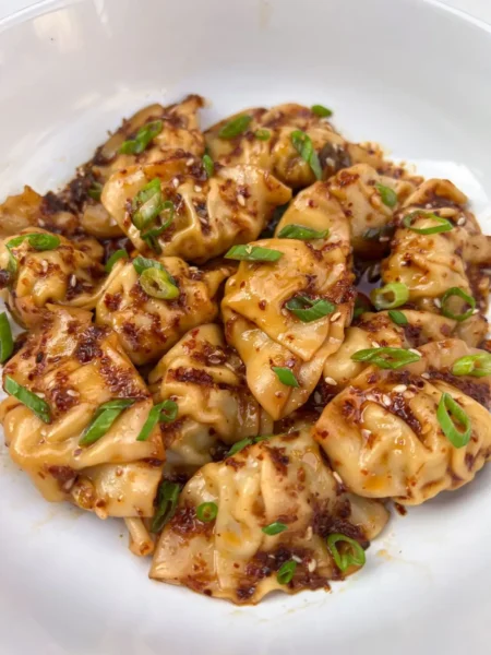 Spicy Wonton in Chili Oil