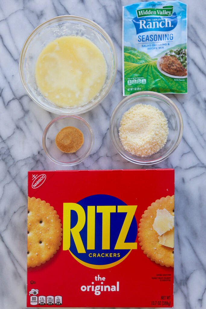 Easy Baked Party Crackers Recipe