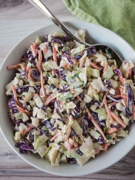 Easy Creamy Coleslaw