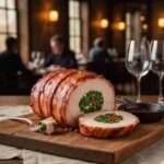 Bacon Wrapped Stuffed Pork Loin