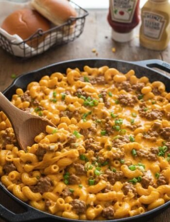 Cheeseburger Macaroni Stovetop