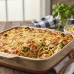 Chicken Broccoli Alfredo Bake