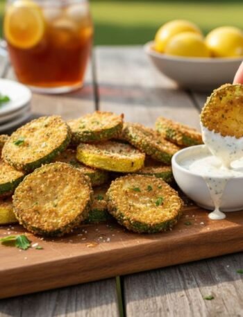 Fried Zucchini And Squash Rounds