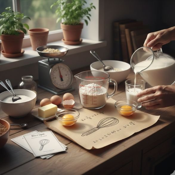 How To Half A Recipe And Make 1/3 Of A Recipe Free Printable Guide