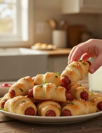 Mini Crescent Dogs Pigs In A Blanket Just 2 Ingredients