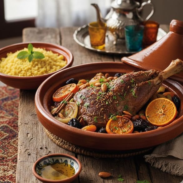 Moroccan Leg of Lamb