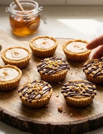 No Bake Peanut Butter Tarts