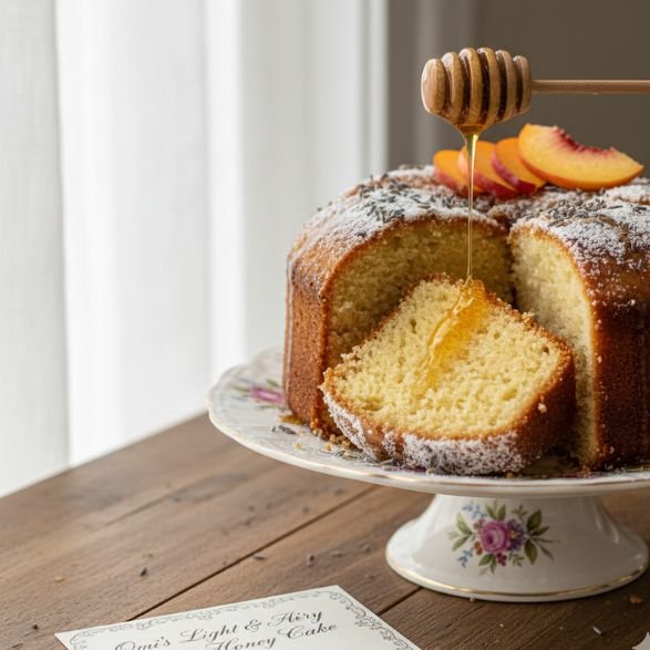 Omi’S Light And Airy Honey Cake