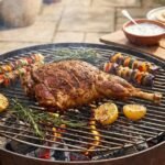 Slow-Grilled Middle Eastern Lamb Leg