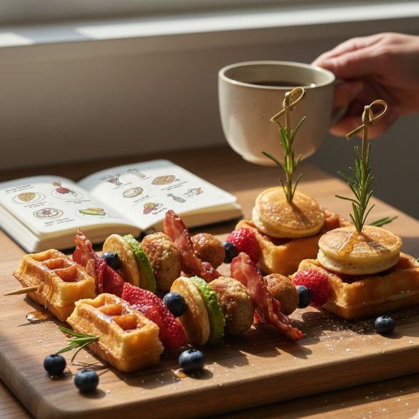 Sweet And Savory Breakfast Kebabs: Every Morning Flavor Boost