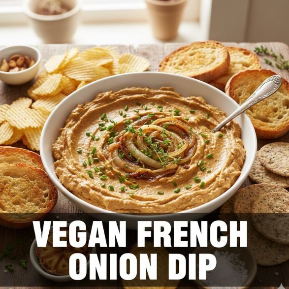 Vegan French Onion Dip