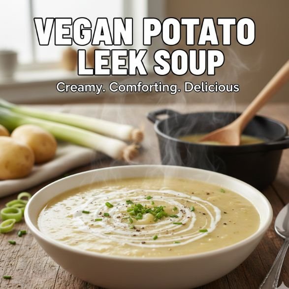 Vegan Potato Leek Soup