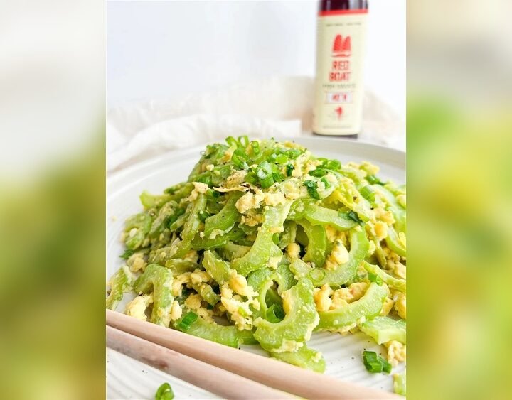 Bitter Melon And Eggs