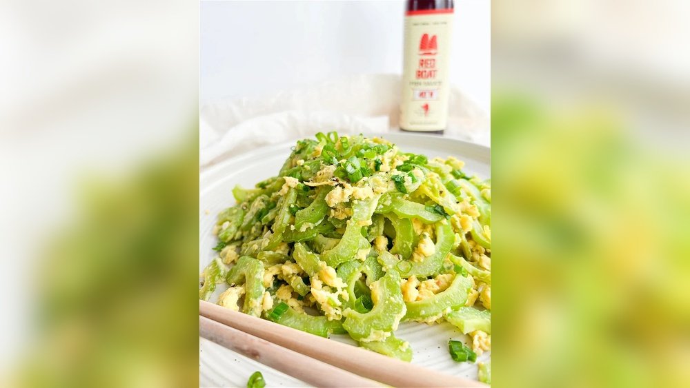 Bitter Melon And Eggs