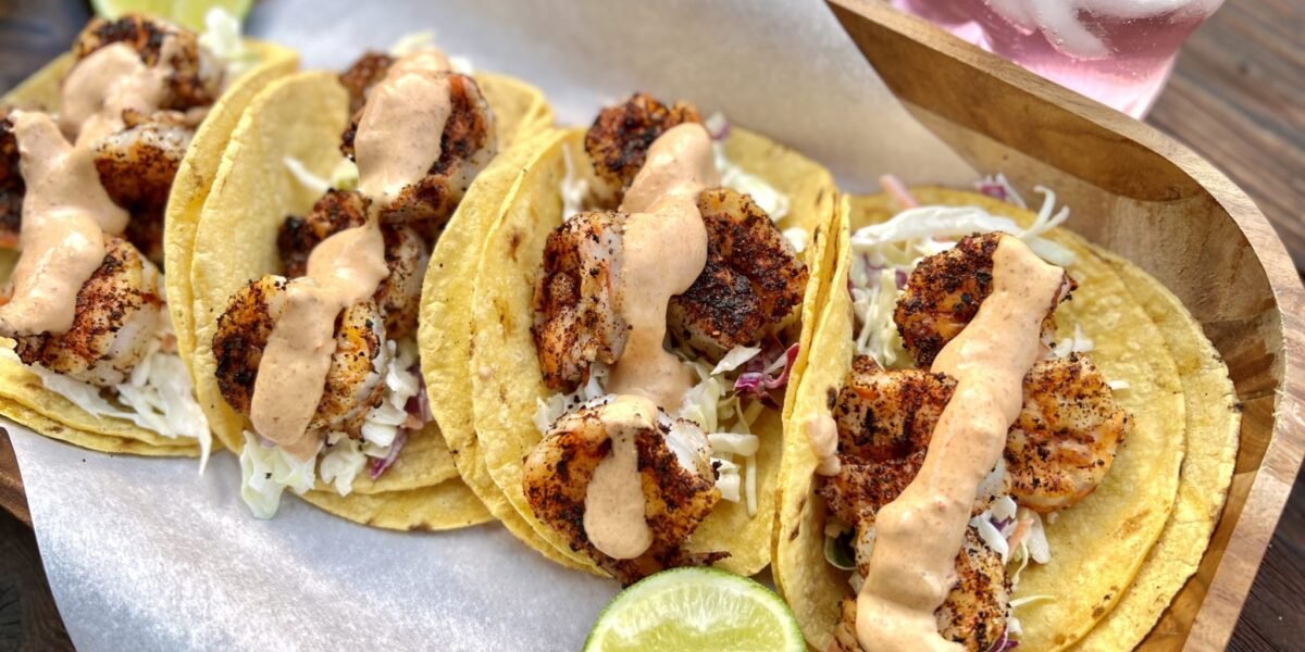 Grilled Chili Lime Shrimp Tacos