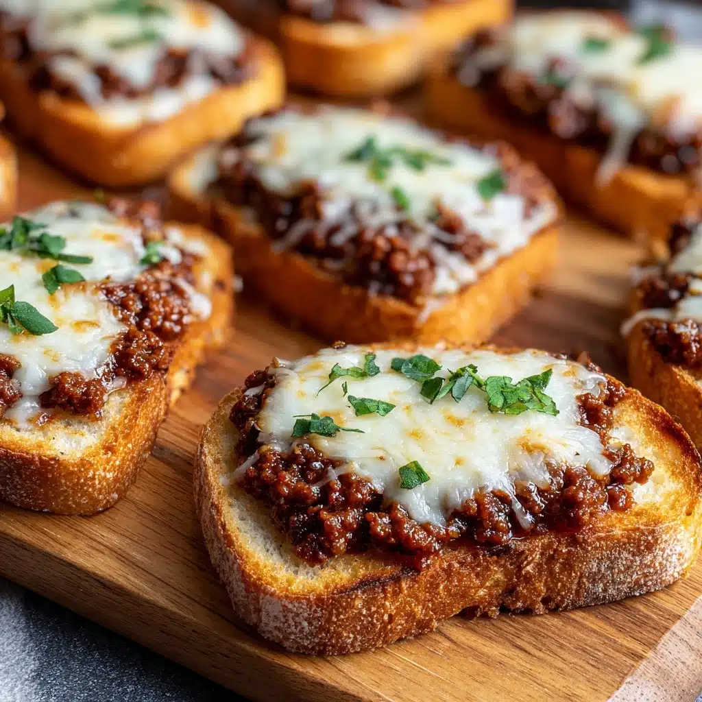 Sloppy Joes On Texas Toast