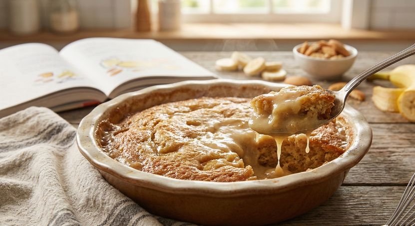 Banana Pudding Cake Makes Its Own Sauce