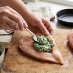 Cream Cheese And Spinach Stuffed Chicken Breasts