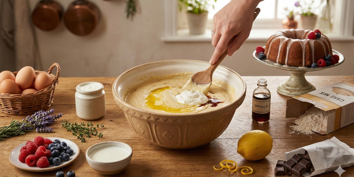 Make A Box Cake Mix Taste Homemade