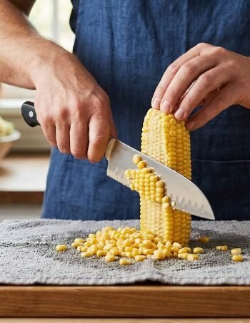 How To Cut Corn Off The Cob