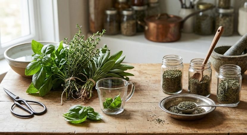 How To Substitute Fresh Vs Dried Herbs