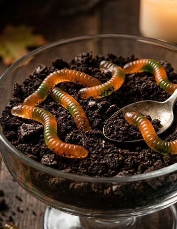Jell O Worms A Spooky Halloween Treat