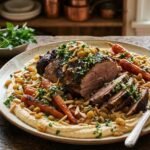 Marinated Lamb Shoulder & Hummus Bowl Recipe