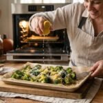 Oven Roasted Lemon Parmesan Broccoli Just 10 Minutes